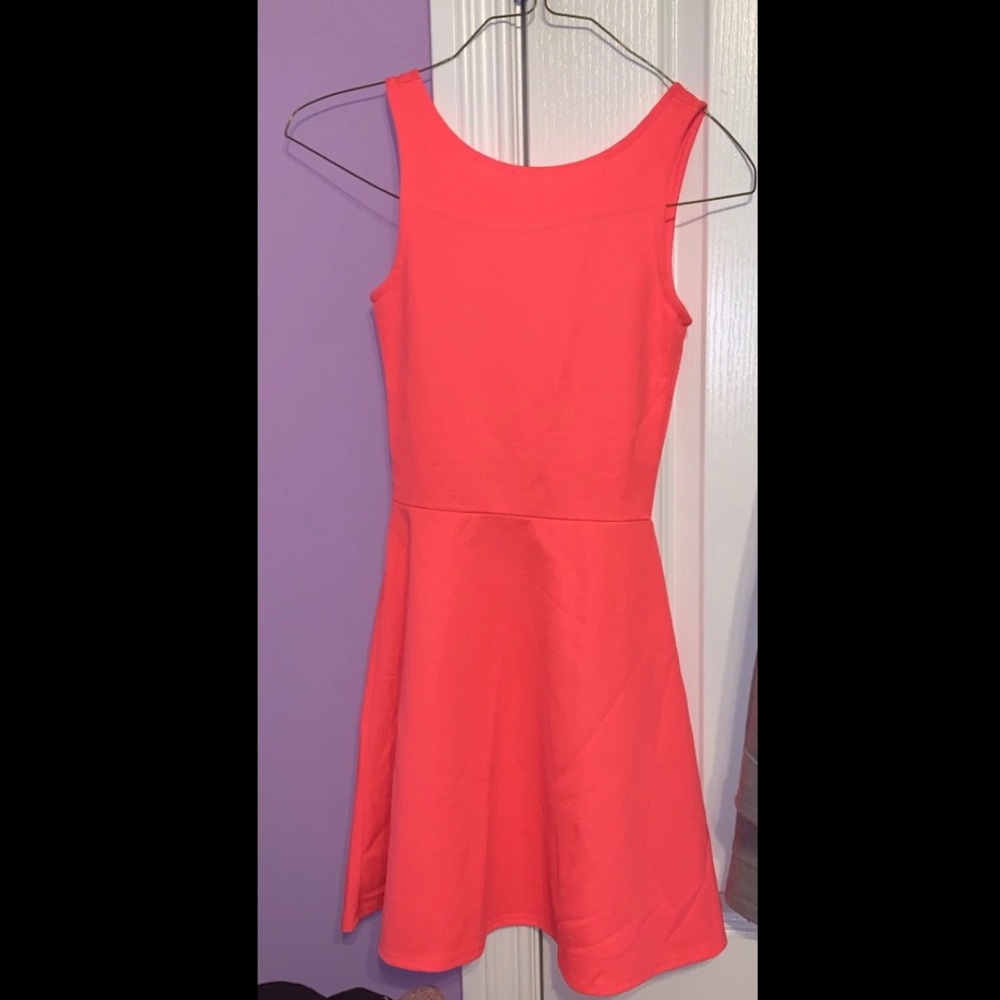 H&M | Neon Pink Dress